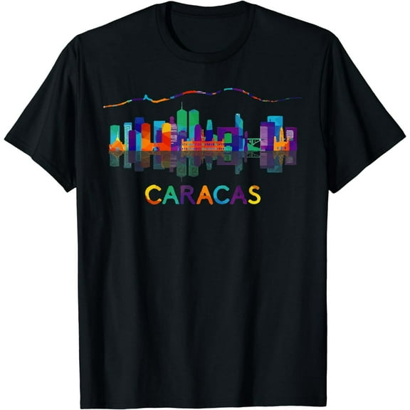 Venezuela Caracas City - Arepas Pan Venezuelan Flag Avila T-Shirt