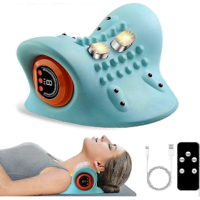 2025 Neck Massager, Electric 4d Neck and Shoulder Massager with Heat, Shiatsu Neck