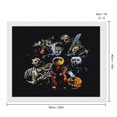 Horror Movie Diamond Art Painting Kits for Adults, Full Drill Diamond