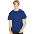thumbnail image 1 of Hanes Mens ComfortBlend EcoSmart 4-Pack Crewneck T-Shirts, L, Deep Royal, 1 of 1