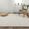 thumbnail image 5 of Alora Decor Kolkata Beige  8'9"X11'9" Hand Woven Thick Wool Rug, 5 of 5