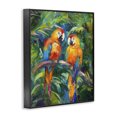 thumbnail image 3 of Stupell Industries Bohemian Rainforest Parrot Branch Black Framed Giclee Art, 16 x 20, by Ramona Murdock, 3 of 8