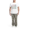thumbnail image 5 of CafePress - I Love My Job Men's Light Pajamas - Men's Light Loose Fit Cotton Pajama Set, 5 of 7