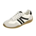 thumbnail image 3 of YOUYEDIAN Sneakers for Women Versatile Round Toe Lace-up Fashion Strap Print Sneakers Casual Sport Outdoor Walking Shoes, 3 of 5
