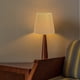 thumbnail image 2 of Elegante cubierta de tela para pantalla de lámpara de mesa E27, perfecta para la decoración del hogar y la oficina., 2 of 7