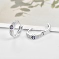thumbnail image 5 of TANGPOET Small Hoop Earrings for Men Huggie Hoop Piercing Earrings for Men, 5 of 6