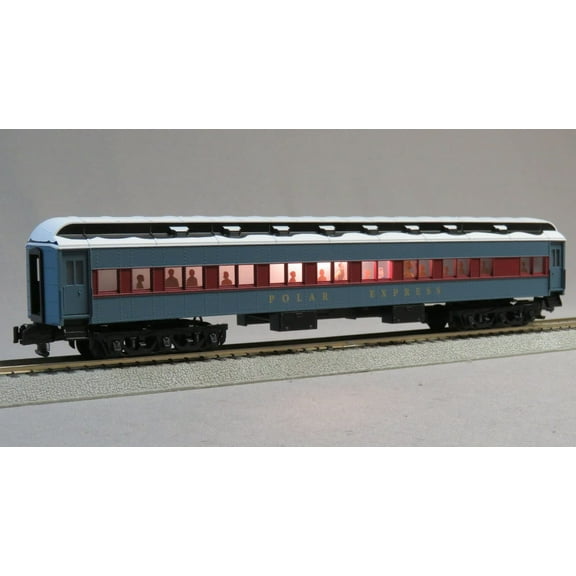 American Flyer Polar Express Passenger CAR w/Snow ON ROOF S Gauge