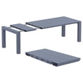 thumbnail image 4 of Compamia Vegas 86" Table à Manger Extensible en Gris Foncé, 4 of 16