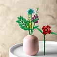 thumbnail image 2 of Building Block Bouquet Building Block Bouquet DIY Assembly 3D Model Toy Home Decoration Simulation Rose Sunflower Chrysanthemum Girl Flower Building Toy Holiday Gift, 2 of 6