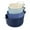 Navy, variant on Cook with Color Mixing Bowls - 4 Piece Nesting Plastic Mixing Bowl Set with Pour Spouts and Handles