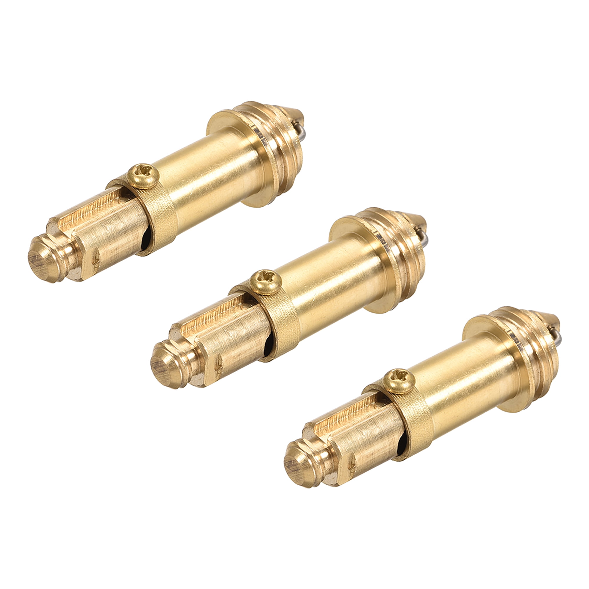 Pop Up Bolt, Basin Bath Sink Drain Waste Click Clack Brass Push Spring