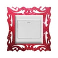 thumbnail image 1 of Save Now,1PC Sticker Home Decor Wall Mirror Style Photo Frames For Shop,PENDANE,Red, 1 of 8