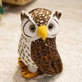 thumbnail image 6 of Rvkxad Big Eyed Owl Stuffed Animal, 8 Inch Realistic Soft Plush Toy, Cute Owl Doll for Kids Baby Shower Birthday Gift, 6 of 6