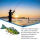 thumbnail image 4 of Eigraketly Paquete de 3 señuelos de pesca de plástico de agua salada cebo falso atracción al aire libre Swimbaits artificiales Crankbait accesorio 10cm Pescar tipo 4 Eigraketly OD023723-04, 4 of 6