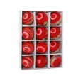 thumbnail image 2 of 12 Pcs 2.4 Inch Christmas Ball Ornaments Glittering Plastic Hanging Decorations Elf Balls Swirl Candy Cane Peppermint Red and Green Christmas Tree Pendants for Xmas Tree Decoration, 2 of 9