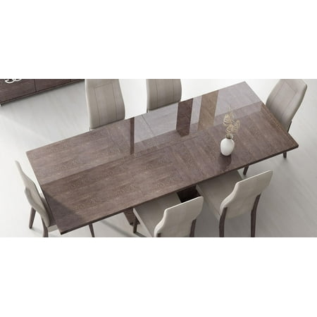 Esf Prestige High Gloss Wenge Lacquer Dining Table W Extension Made Esf Prestige High Gloss Wenge Lacquer Dining Table W Extension Made In Italy
