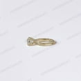 thumbnail image 3 of SHREENATHJEWELRY Princess Cut Moissanite Promise Ring Yellow Gold Plated Engagement Ring Art Deco Handmade Solitaire Jewelry Personalized Gift For Her, 3 of 5