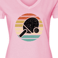 thumbnail image 4 of Inktastic Table Tennis Ping Pong Women's V-Neck T-Shirt, 4 of 5