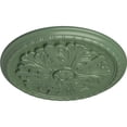 thumbnail image 3 of Ekena Millwork 17 1/8"OD x 1 1/2"P Washington Ceiling Medallion (Fits Canopies up to 2 7/8"), Hand-Painted Athenian Green, 3 of 6