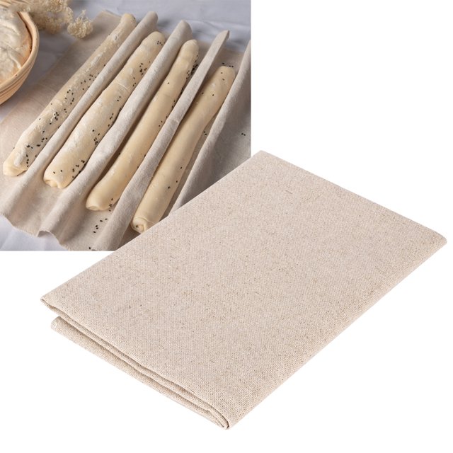 Dough Pan European Bag Steamed Bread Fermentation Mat Linen Baking Cloth Mat Cotton for Cotton Linen Fermented Mat
