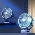 thumbnail image 5 of ZToonmas Fan Usb Clip Fan for Home Use Student Dormitories Charging and Plug-In Purpose Office Small Silent Desktop Fan, 5 of 5