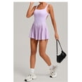 thumbnail image 3 of SKQIT Tennis Dress with Built in Shorts and Bra Athletic Dress for Women Summer Cut Out Golf Workout Dress, 3 of 7