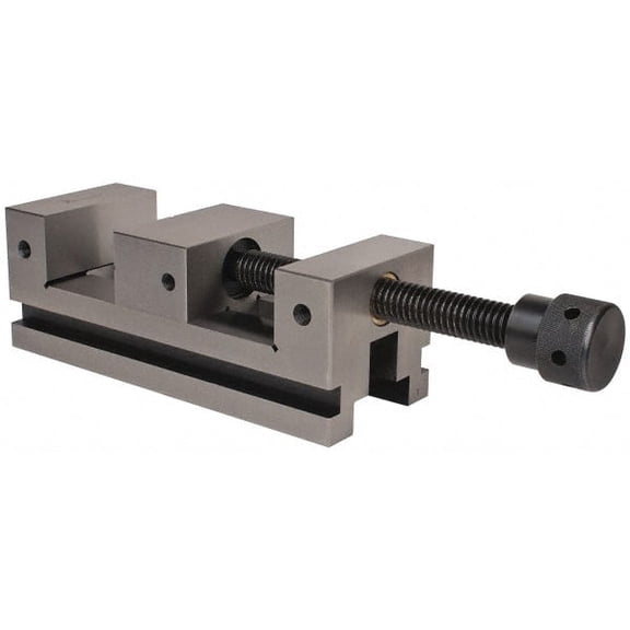 Value Collection 3-7/8" Jaw Width, 4-3/4" Jaw Opening Capacity, 1-9/16" Jaw Height, Toolmaker's Vise