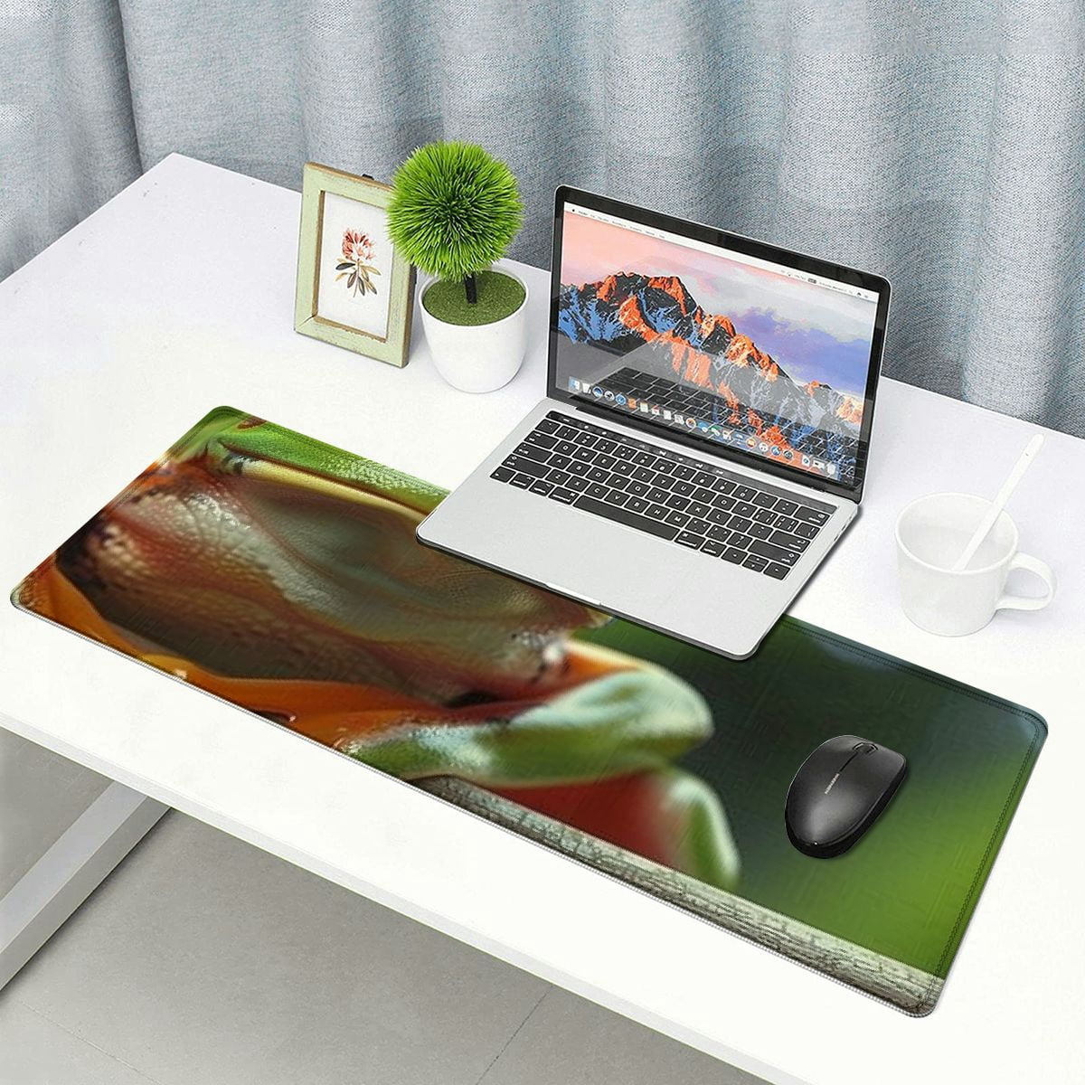 Heduofu Mousepad Mousemat with Rubber Base Desk Protector Pad for Laptop Mousemats Computer Desk Mat Non-Slip Desk Pad for Work Office Home 31.5x11.8 in