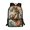 Sloth Floral Pattern, variant on Uourmeti Sloth Floral Pattern Backpack, Smooth Zipper School Backpack 17 Inchs Personalized Student Bookbag for Daily Use Work