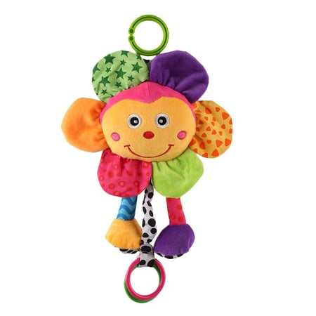 Multicolored Music Baby Kids Plush Toy Educatinoanl Animal Toy Rattle 4 Styles Material Soft Safe Non-toxic Great for Kids