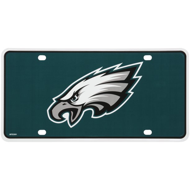 NFL Novelties Philadelphia Eagles License Plate