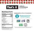 thumbnail image 2 of Apple + Fig Fruit Bars 100% All Natural, No Artificial Ingredients or Preservatives Delicious Healthy Snack for Children & Adults, Vegan, Gluten Free, Paleo, Kosher, Non GMO (12 Pack), 2 of 5