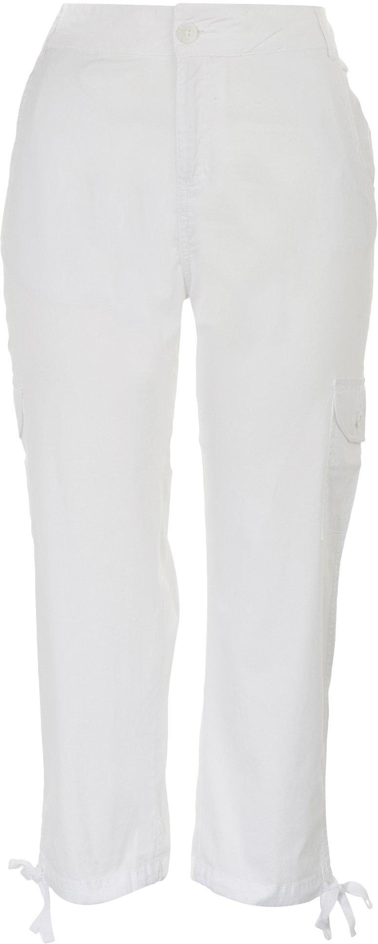 Caribbean Joe Womens Capri Tie Pants - Walmart.com