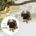 thumbnail image 4 of Fake Owl Decoration Realistic Fake Owl Statue Decoy for Rooftops Patio Yard F, 4 of 7