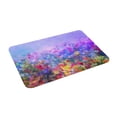 thumbnail image 2 of Daiia Colorful Purple Cosmos Flower Front Door Mat, Heavy Duty Durable Welcome Mat for Outdoor Indoor, Dirt Trapper Waterproof Super Absorbent Door Mat, 16" x 24", 2 of 9