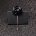 thumbnail image 4 of Lapel Pin Fashionable Handmade Rose Flower Decor Lapel Brooch Pin Lapel Stick Pin for Men, 4 of 4