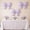 Lavender, variant on 10 Lavender 29x27 in Matte Giant Bow Mylar Foil Balloons Wedding Party Event Decorations
