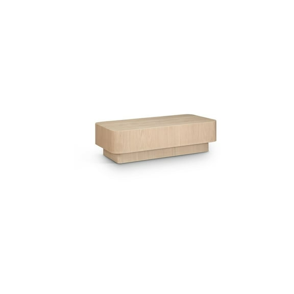 Meridian Furniture Oakmont Natural Oak Veneer Coffee Table