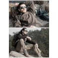thumbnail image 3 of Men's Quarter Zip Pullover Premium Fleece Lined Long Sleeve Mock Neck Sweatshirts _au, 3 of 5
