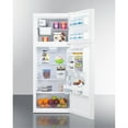 thumbnail image 4 of 24 Inches wide 9.9 cu.ft. frost-free refrigerator-freezer in white finish with factory installed icemaker, 4 of 5