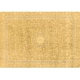 thumbnail image 1 of Ahgly Company Indoor Rectangle Abstract Brown Modern Area Rugs, 6' x 9', 1 of 4