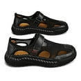 thumbnail image 4 of Mostsola Mens Mesh Hiking Sandals Closed Toe Hollow Out Beach Sandals fot Athletic Outdoor Summer Shoe, 4 of 5