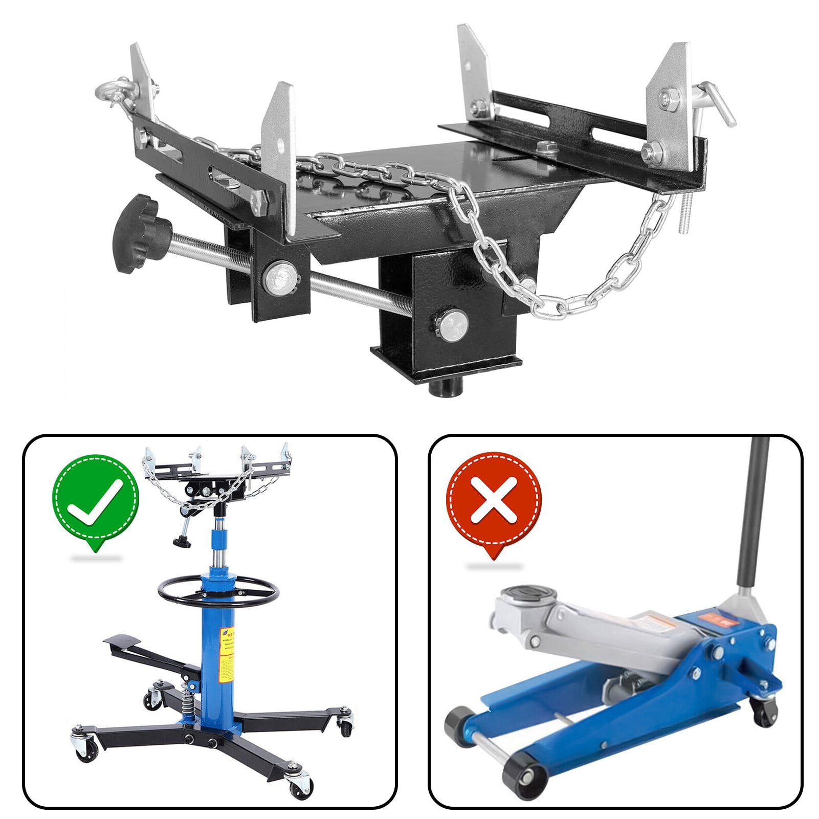 Anvazise Floor Jack Stand Good Load Bearing Corrosion Resistant Rust