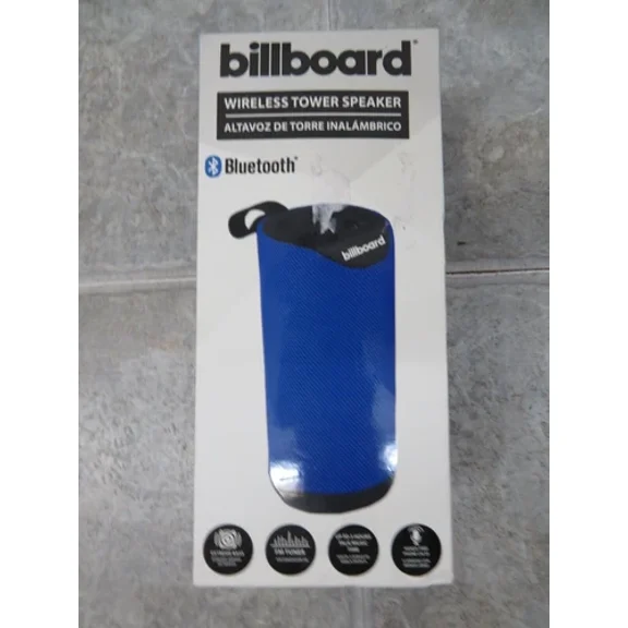 RHEA- Billboard Wireless Bluetooth Tower Speaker Bb2431 - Blue