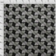 thumbnail image 4 of oneOone Rayon Black Fabric Ocean Underwater Life Craft Projects Decor Fabric Printed By The Yard 56 Inch Wide, 4 of 4