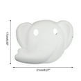 thumbnail image 2 of Unique Bargains 1 Pce Masque de Fête Éléphant Pâte Blanche, 2 of 5