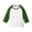 Green0, variant on Annhoo Kids Tops Crewneck Block Color Pullover 3/4 Sleeve Loose Girls Boys Shirts Going Out Clothes