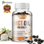 Pslalae MCT Oil Capsules 5704mg -Weight Loss,Immune Support,Skin and Brain Health 120pcs(1/3/5 Pack)