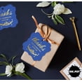 thumbnail image 6 of Inkdotpot Real Gold Foil Bracket Shape Paper Hang Tags Thanks For Celebrating With Me Birthday Favor Tags Pack Of 50, 6 of 7