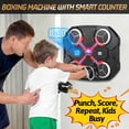 thumbnail image 3 of Máquina de boxeo musical Tsomtto Bluetooth para niños con guantes, 3 of 8